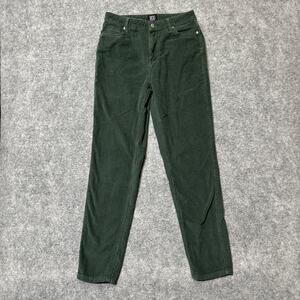 BDG Urban Outfitters Women's Corduroy High Rise Mom Jeans Size 25 Green Denim‎